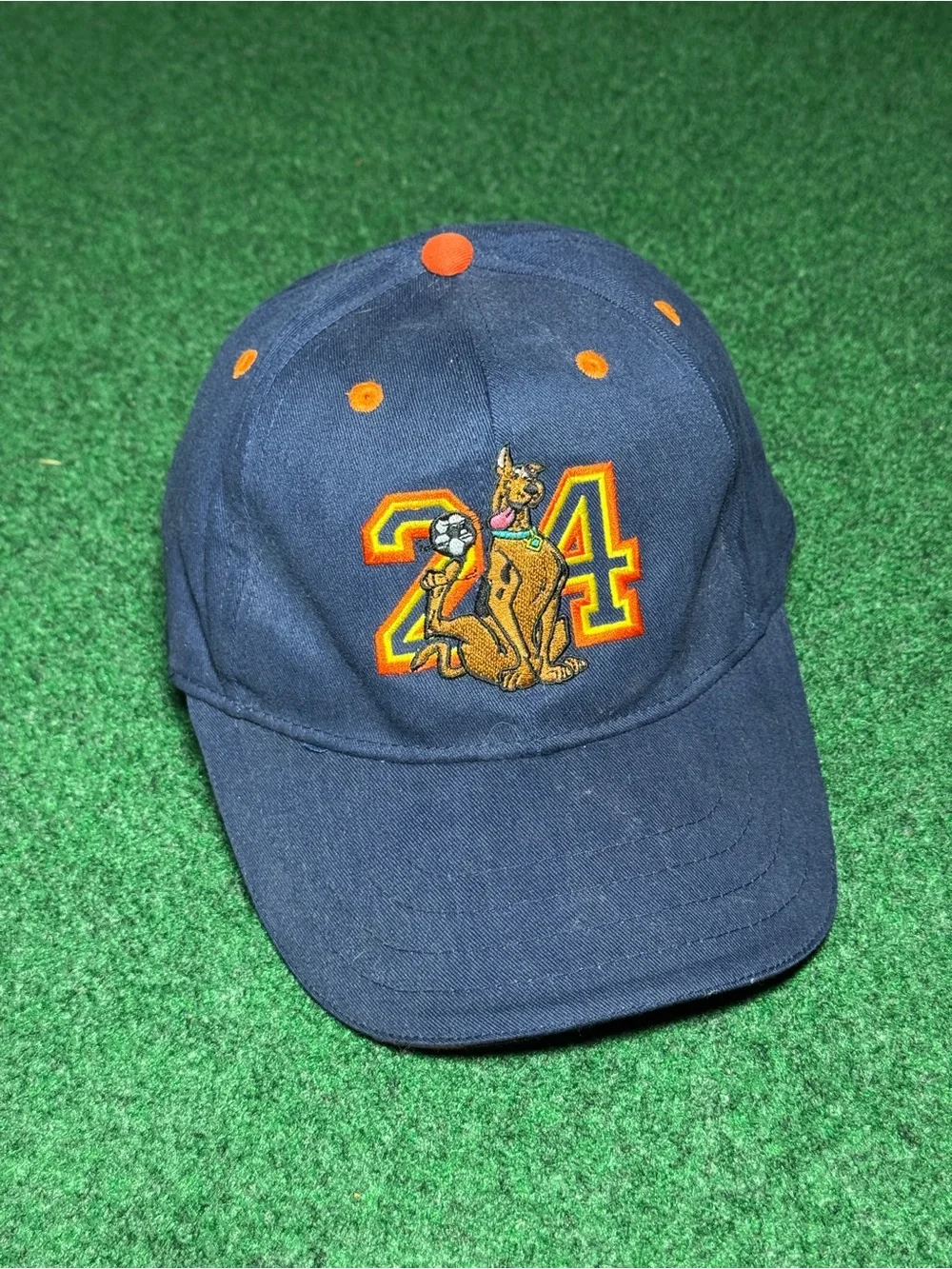 Scooby Doo Vintage Kids Hat Soccer Cartoon Network Strap Back 90s Y2K Retro
